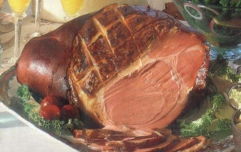 Food for New Year's: Maple-Glazed Ham Image